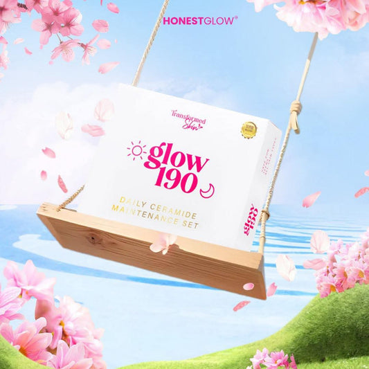 HonestGlow 190 Transformed Skin Daily Ceramide Maintenance Set