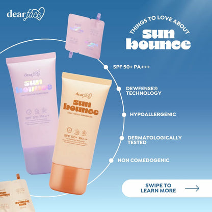 Dear Face Sunbounce Daily Tinted Sunscreen 50g