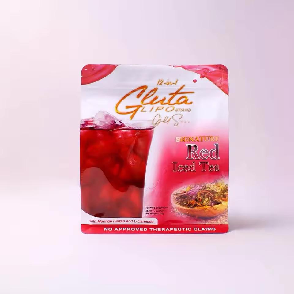 GlutaLipo Red Iced Tea
