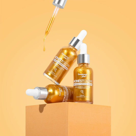 HonestGlow 24k Gold Papaya Serum 30ml