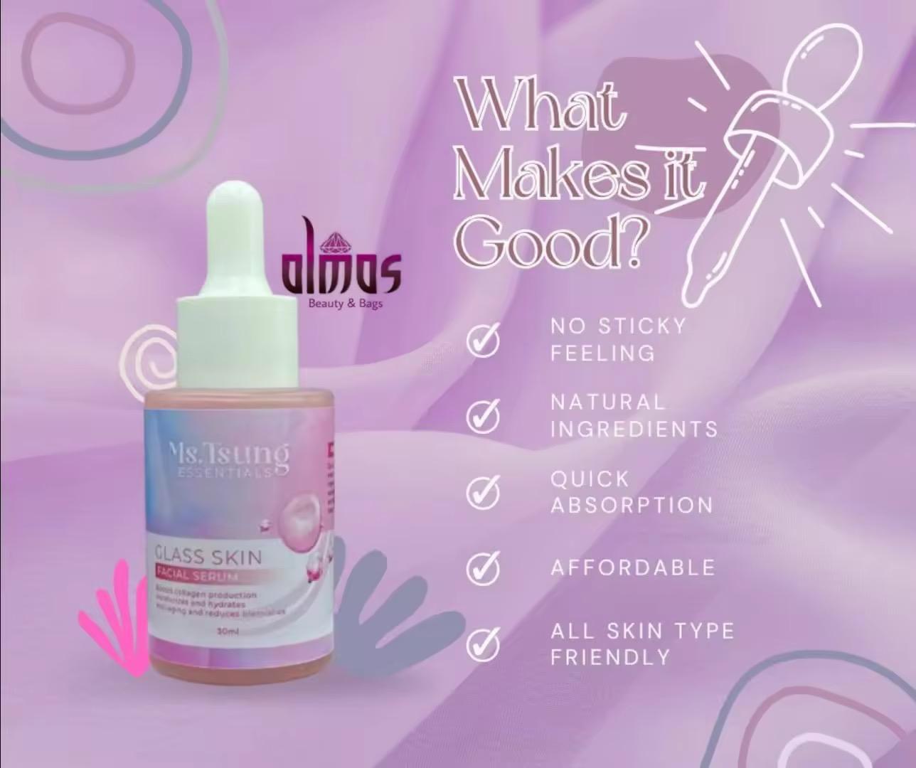 Ms Tsung Essentials Glass Skin Facial Serum 30ml