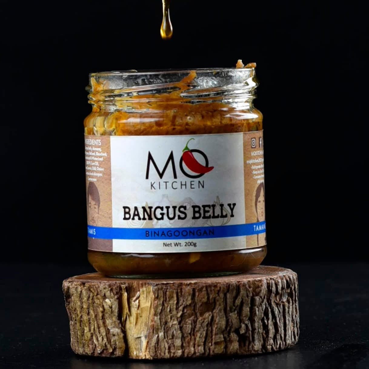 MQKitchen Bangus Belly Binagoongan