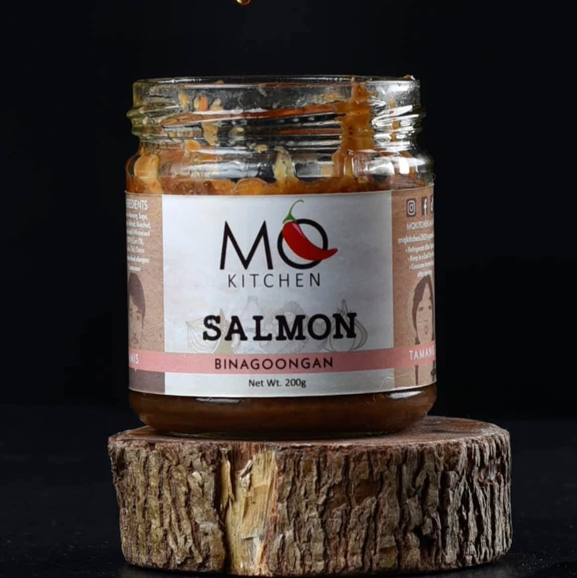 MQKitchen Salmon Binagoongan