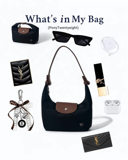 Moya Nylon - Black/Brown