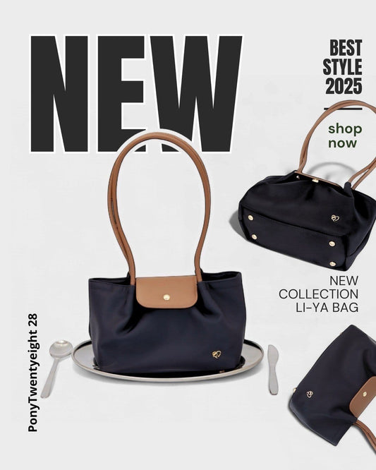 Liya Nylon - Black/Brown