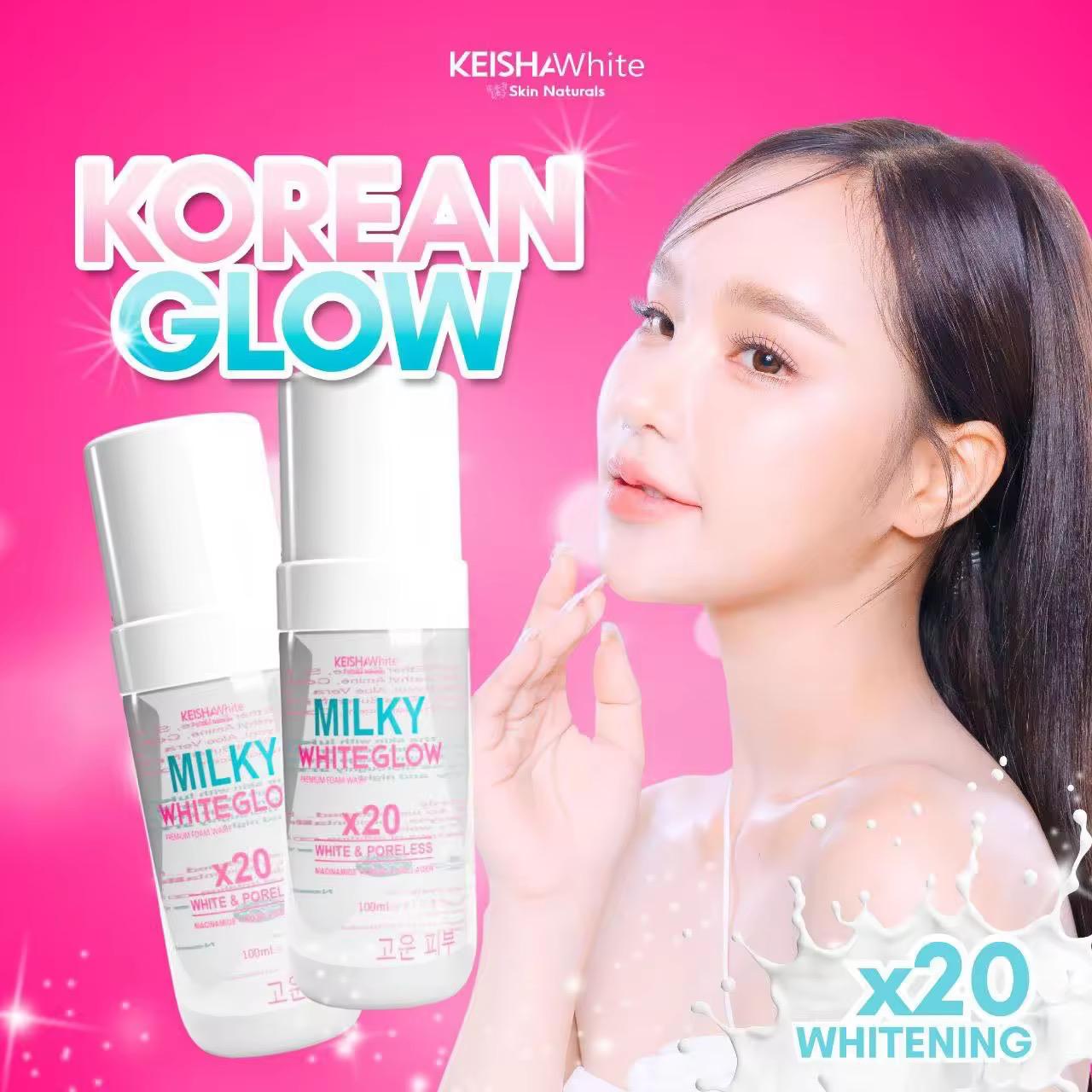 Keisha White Milky White Glow Premium Foam Wash 100ml