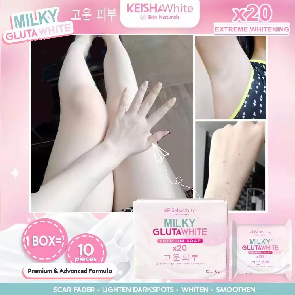 Keisha White Milky Gluta White Soap 70g