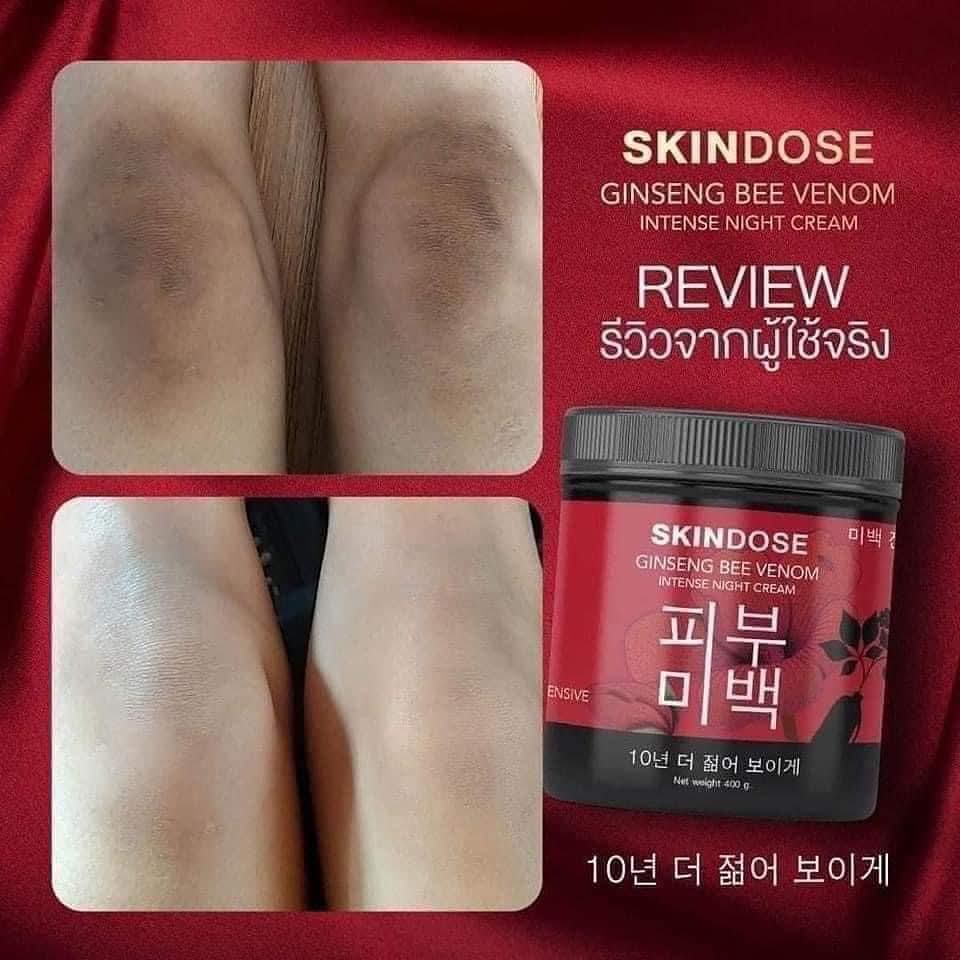 SkinDose Ginseng Bee Venom Intense Night Cream 400ml