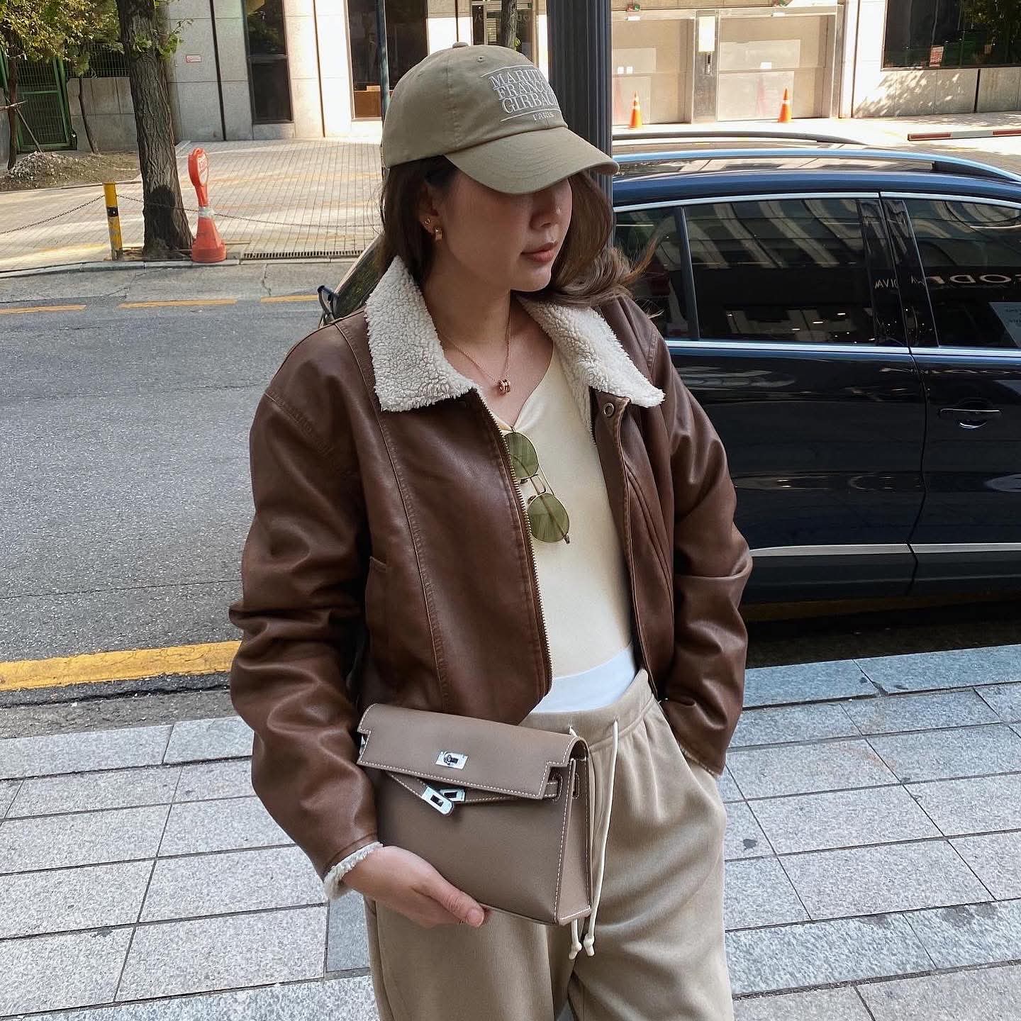 Brooke PU - Taupe