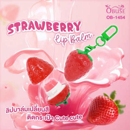 Obuse Strawberry Lip Balm