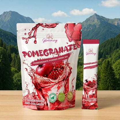 Glowming Pomegranate Powder Drink Mix