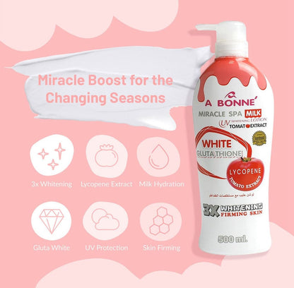 A Bonne' Miracle Spa Milk Lotion with Tomato Extract 500ml