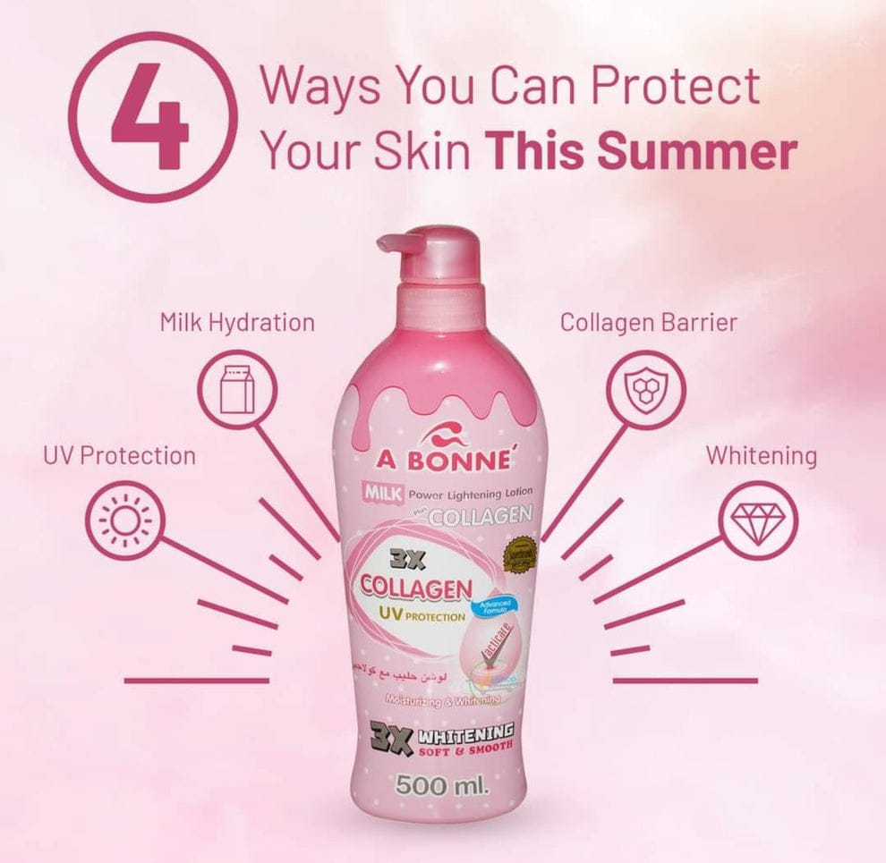 A Bonne’ Milk Power Lightening Lotion with Collagen 500ml