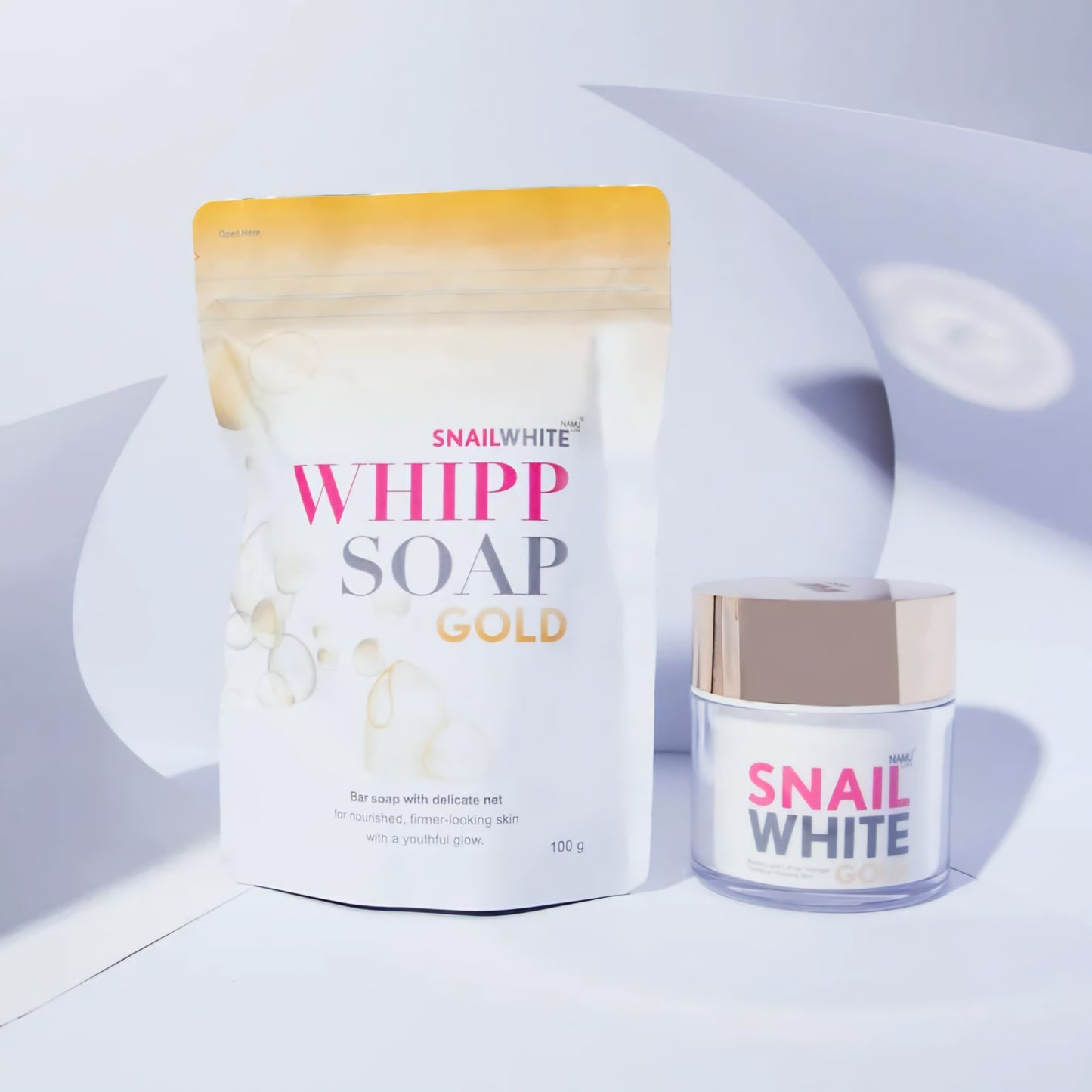 NAMU Life Snail White GOLD Whipp Soap