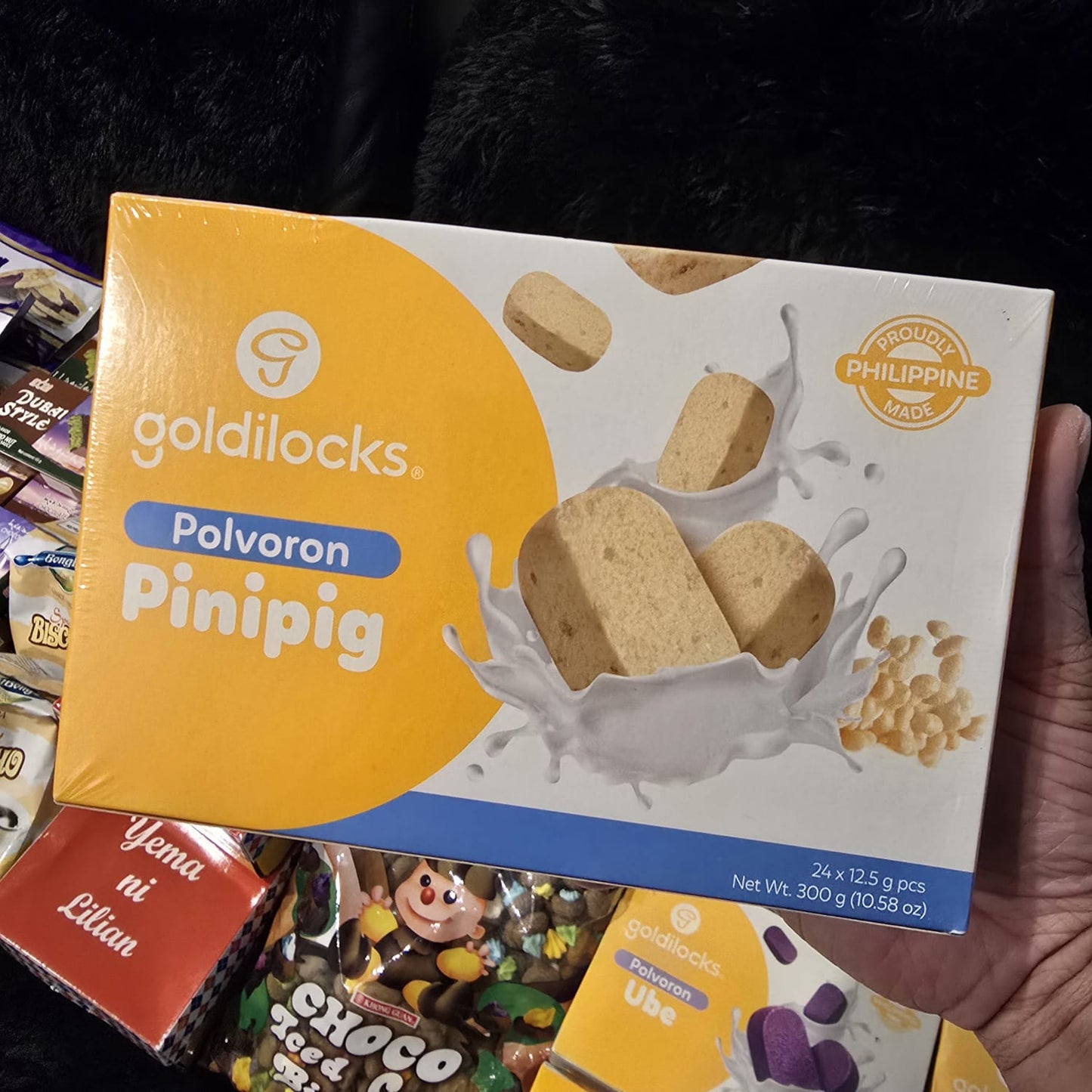 Goldilocks Pinipig Polvoron (24x12.5g)