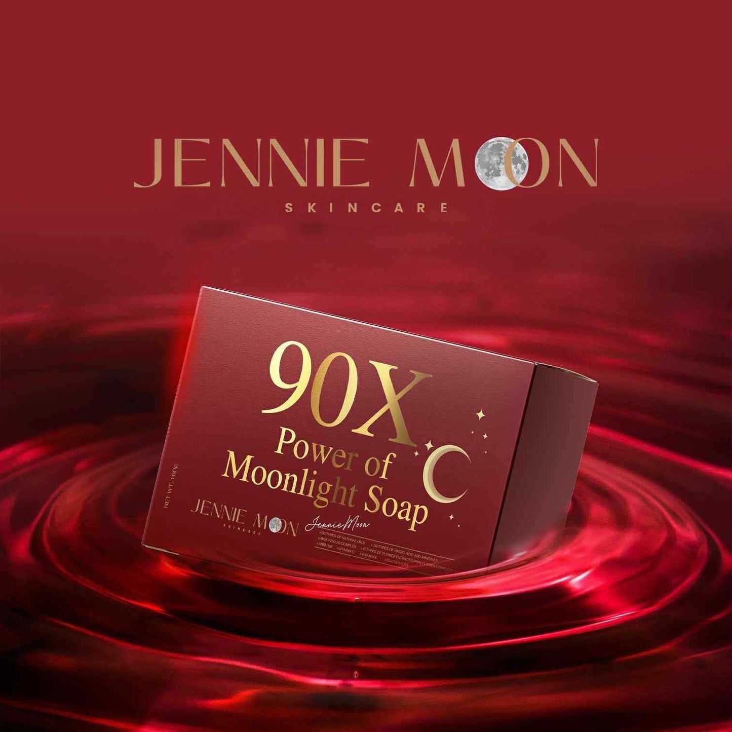 JENNIE MOON 90x Power of Moonlight Soap 160g