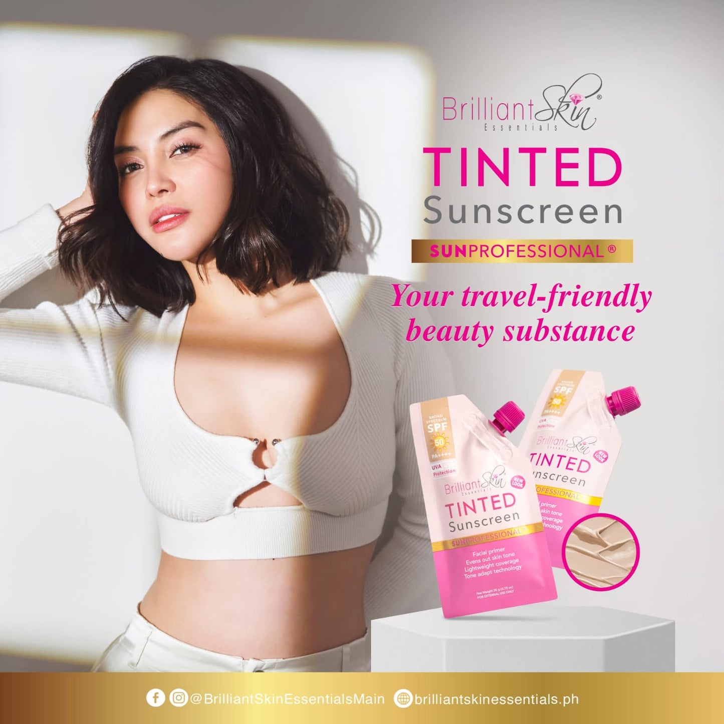 Brilliant Skin Tinted Sunscreen 20g (NEW and IMPROVED)