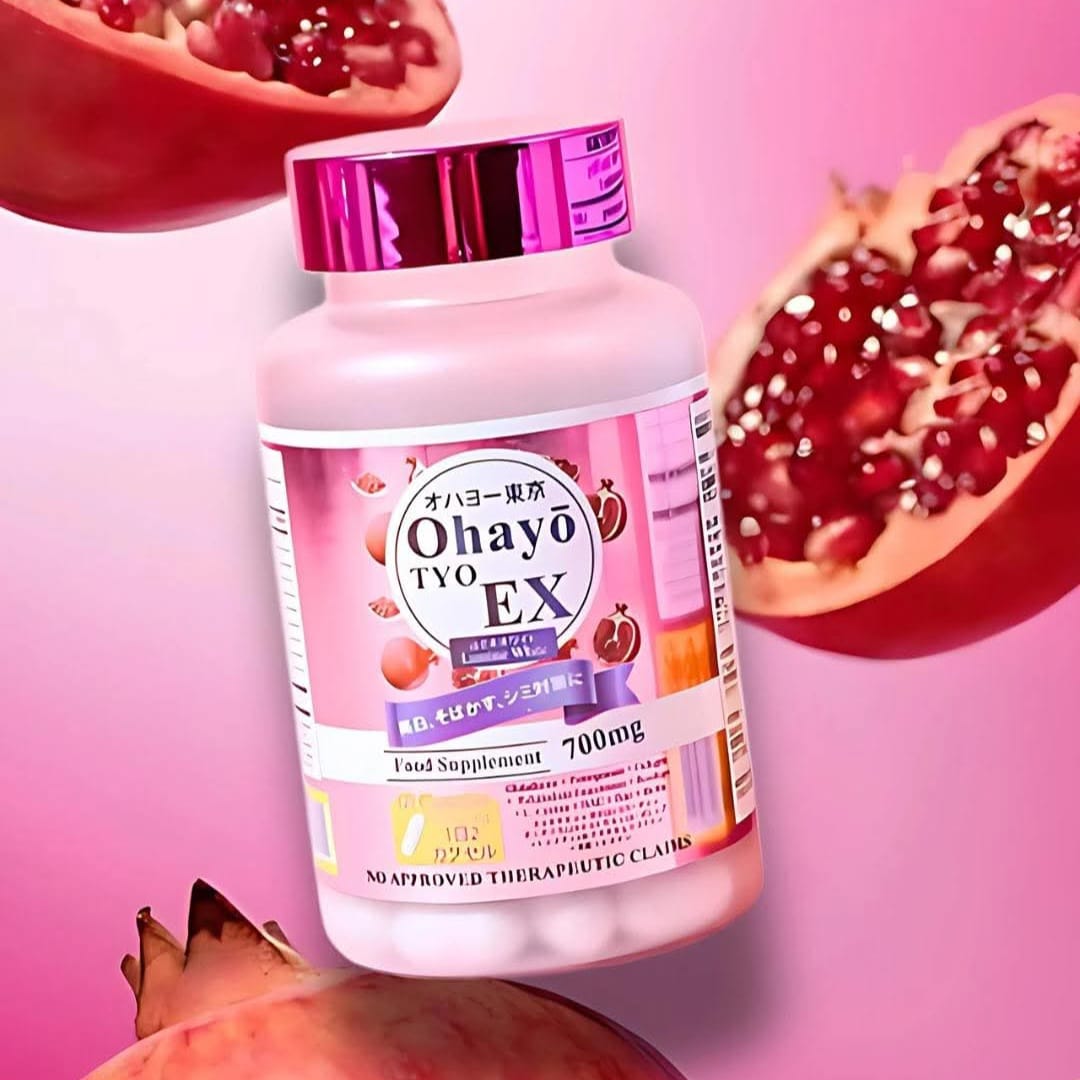 OHAYO TYO EX Lumine White Glutathione 700mg (60 Capsules)