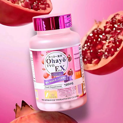 OHAYO TYO EX Lumine White Glutathione 700mg (60 Capsules)