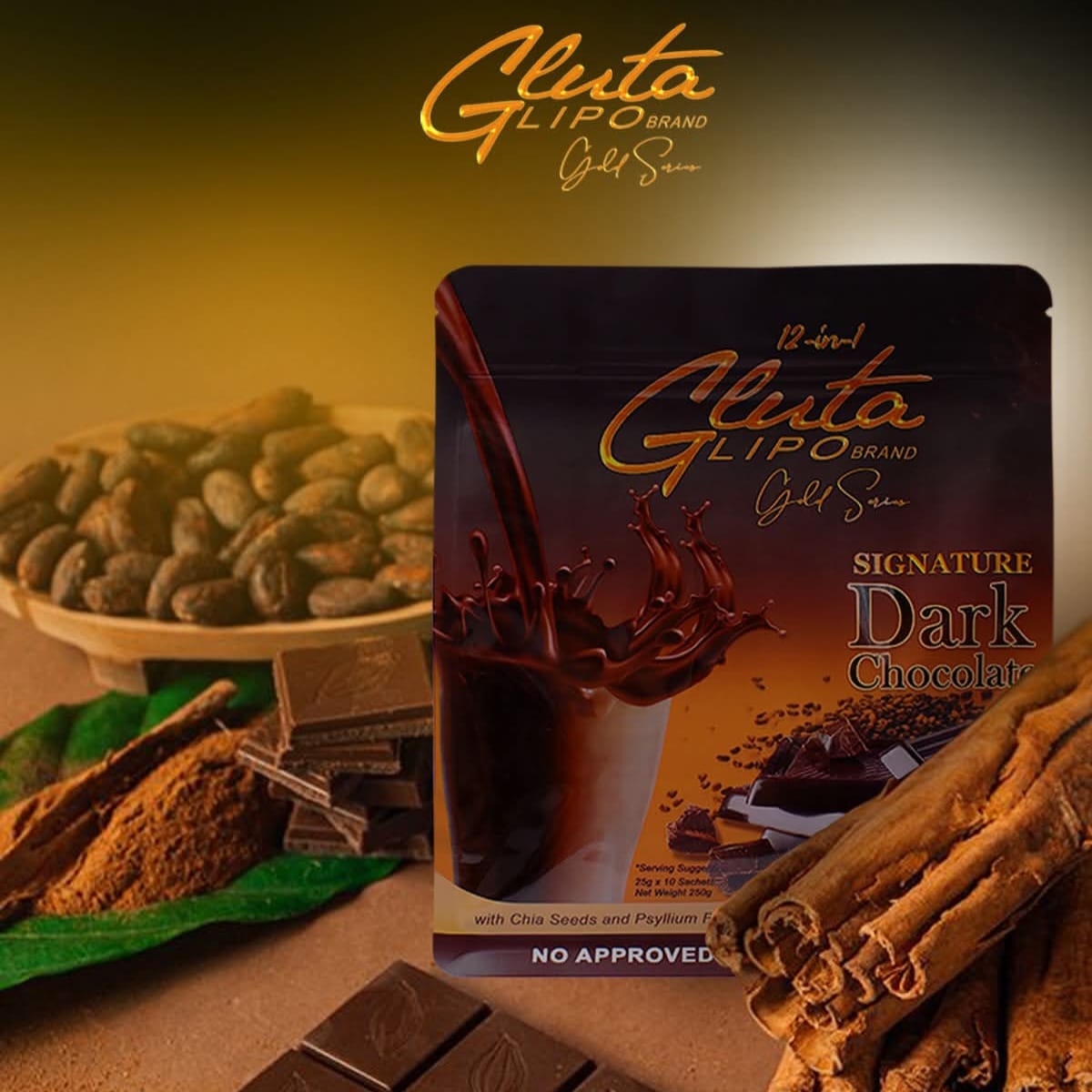 GlutaLipo Signature Dark Chocolate