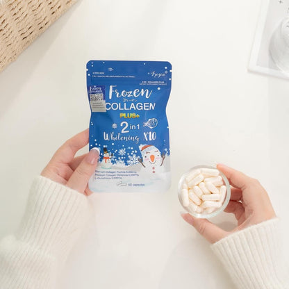 Frozen Collagen Plus+ 2in1 Whitening x10 (60 capsules)