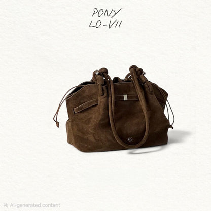 Lovii Suede PU - Taupe