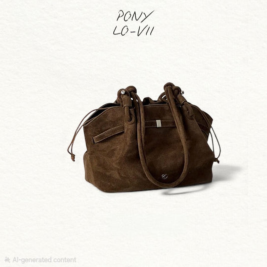 Lovii Suede PU - Taupe