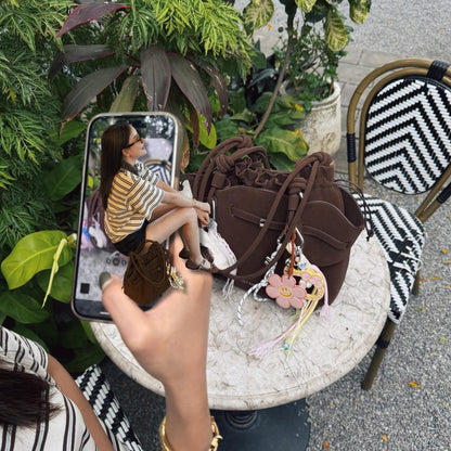 Lovii Suede PU - Taupe