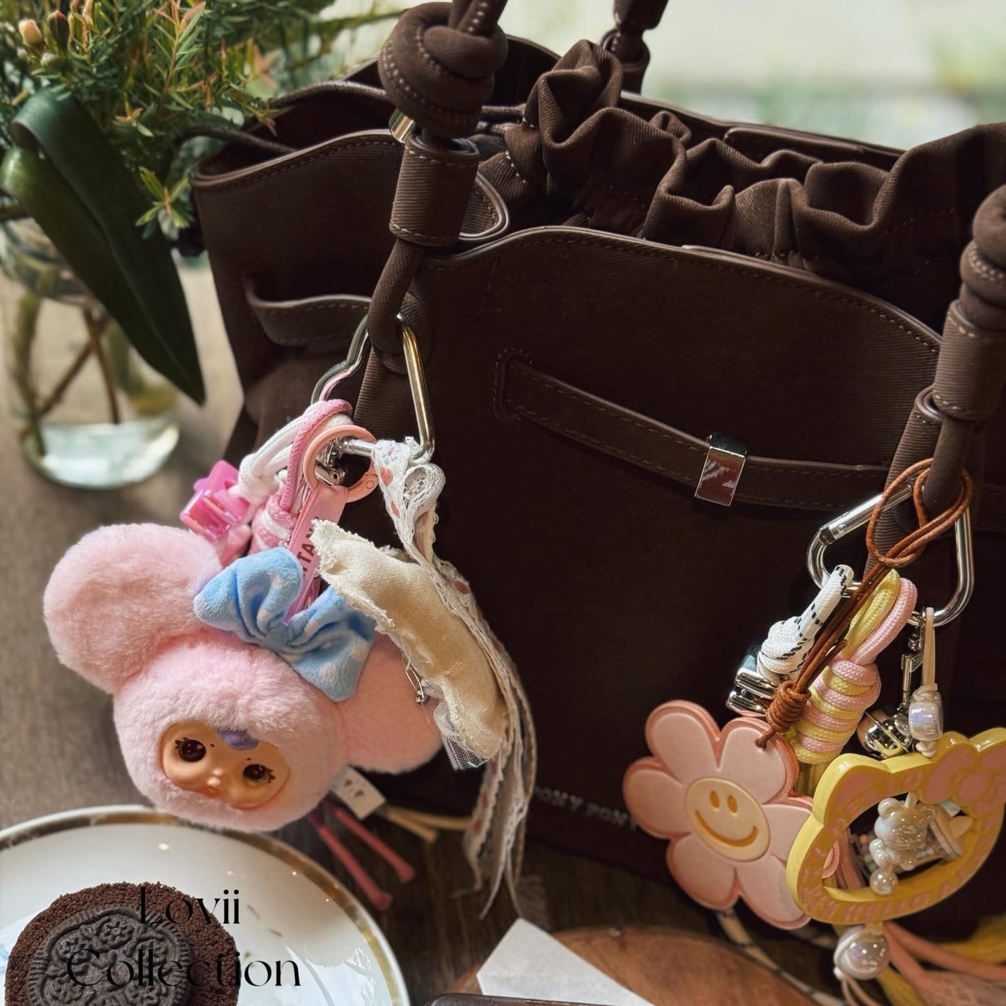 Lovii Suede PU - Taupe