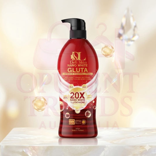 Deli Skin Nano White Gluta Intensive Whitening Lotion 500ml