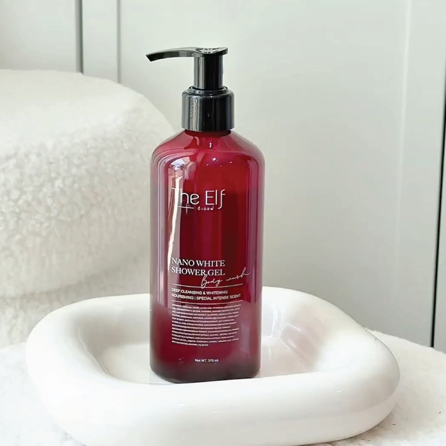 The Elf Nano White Shower Gel 275ml