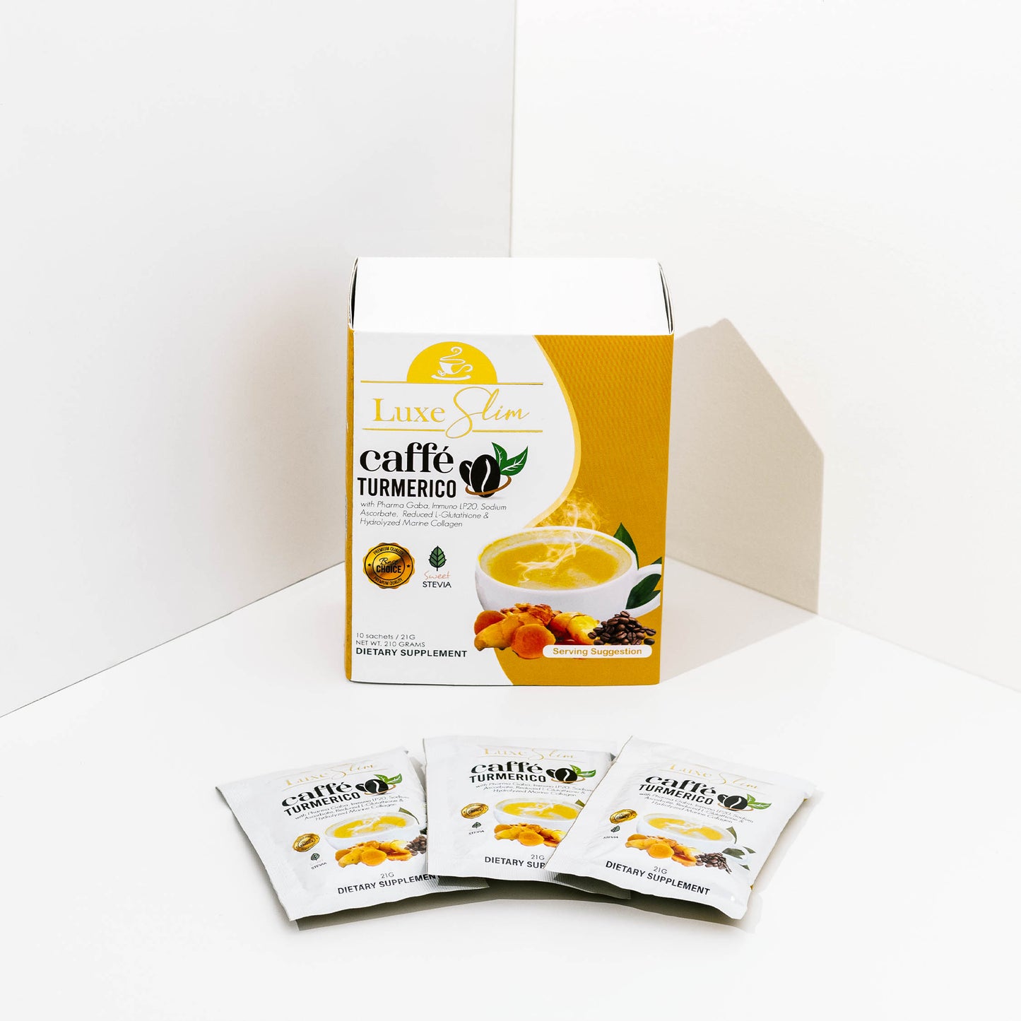 Luxe Slim Caffe Turmerico (10 sachets)