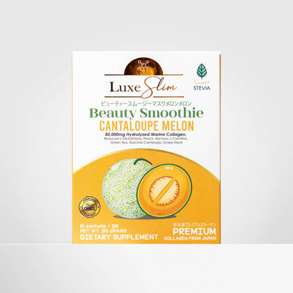 Luxe Slim Cantaloupe Melon Beauty Smoothie