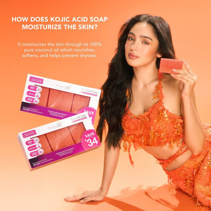 Brilliant Skin Essentials Kojic Acid Bar Soap (3 x 70g)