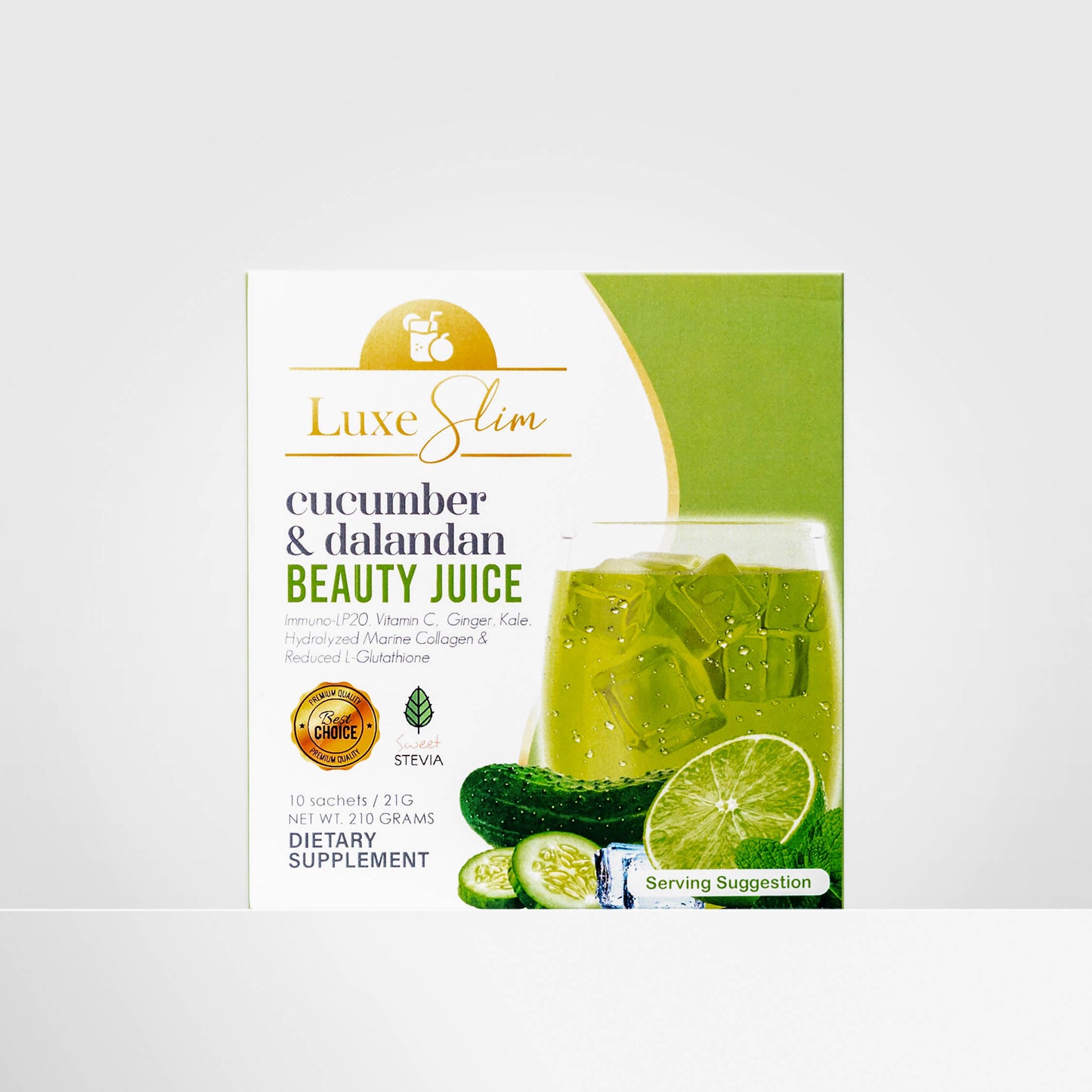 Luxe Slim Cucumber Dalandan Beauty Juice (10 sachets)