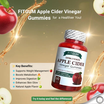 FITGUM Apple Cider Vinegar Gummies