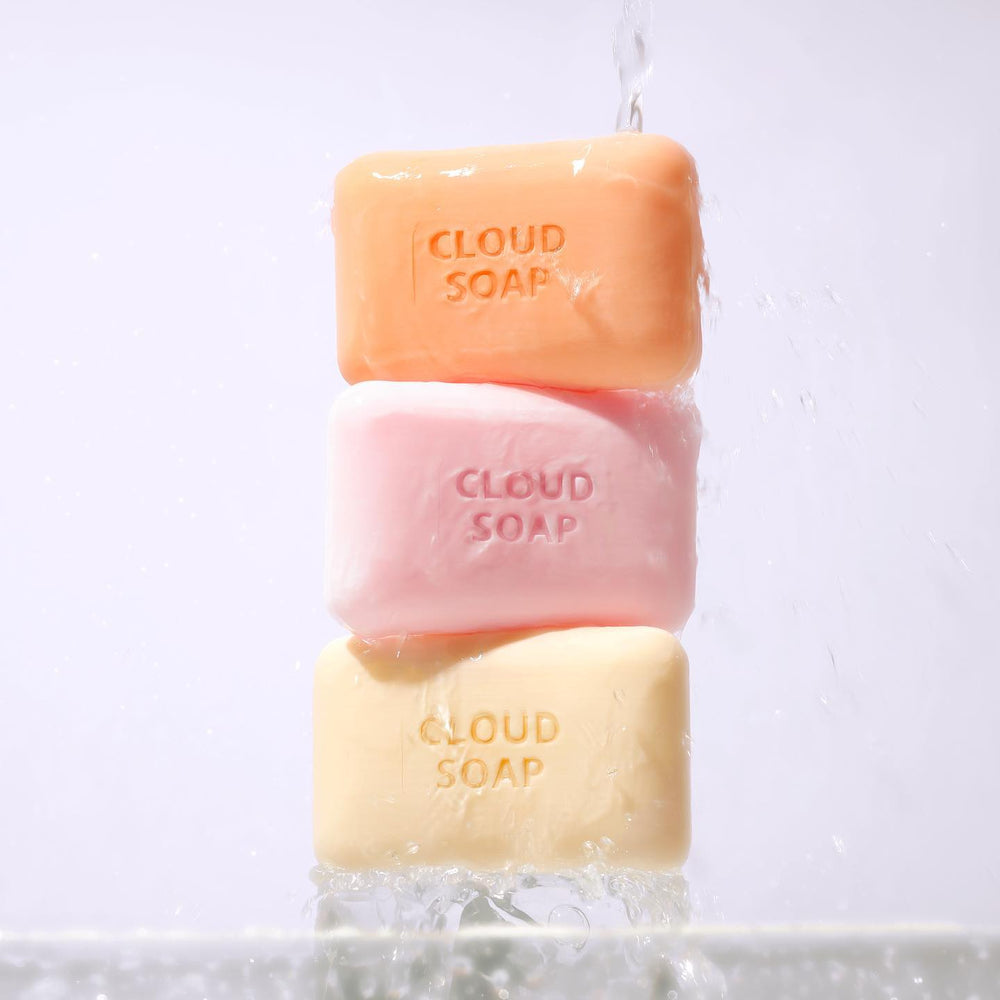 Luxe Organix Niacinamide + Retinol Cloud Soap 3 x 80g (Eco Bundle Pack)