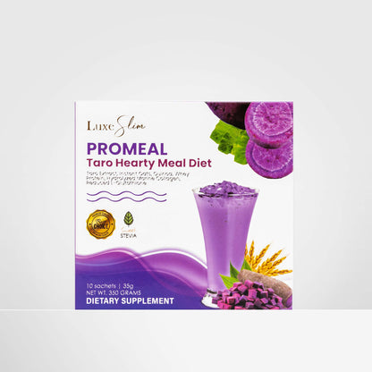 Luxe Slim Promeal Taro (10 sachets)