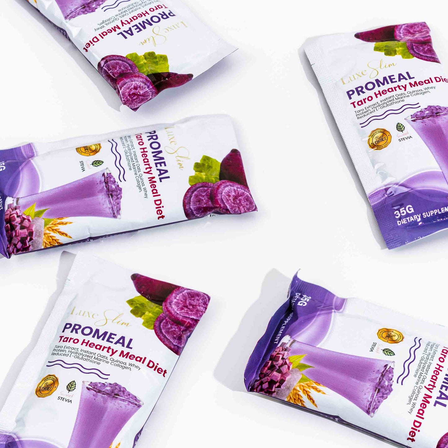 Luxe Slim Promeal Taro (10 sachets)